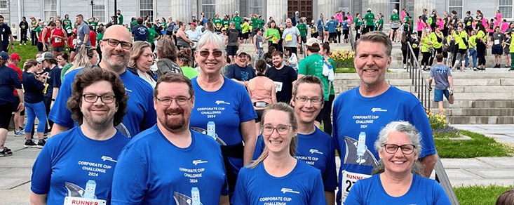 Vermont Team Shines in Corporate Cup 5k